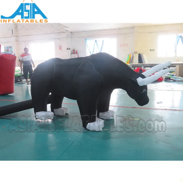 Giant Inflatable Bull Model Advertising Cattle Replica Eagle Floating Parade Balloon for Exhibition