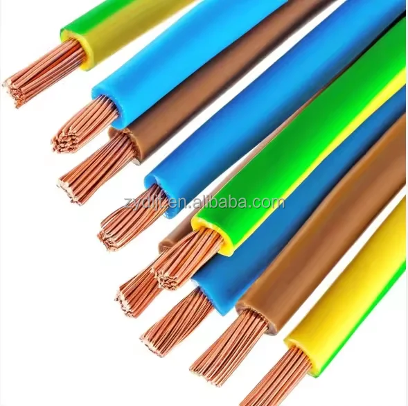 Chất lượng cao H07V-R BVR mềm lõi xây dựng dây cáp PVC Dây cách nhiệt huose electr cabl dây 2.5mm
