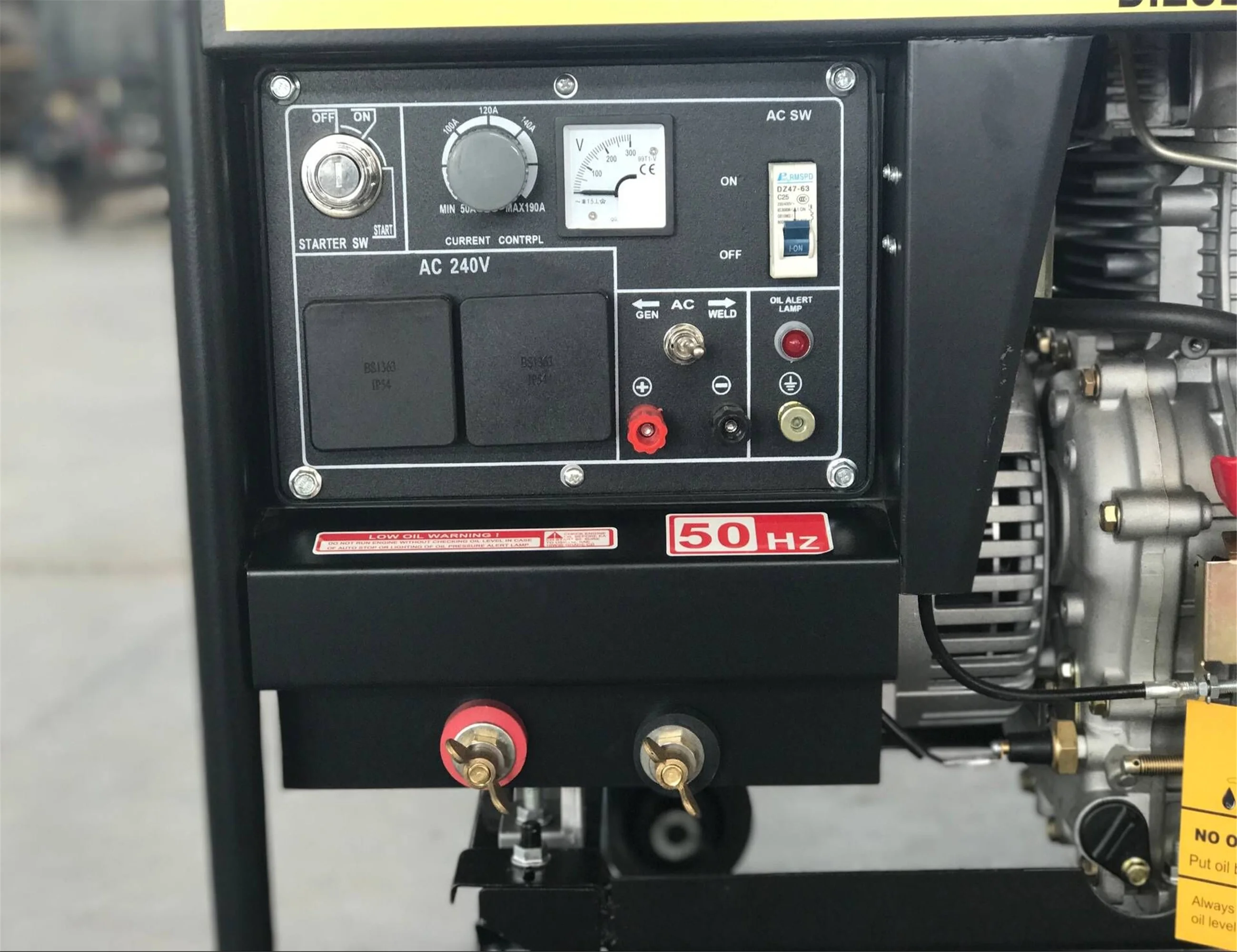 Diesel Welding Generator 3phase 5kva  Engine Welding Machine