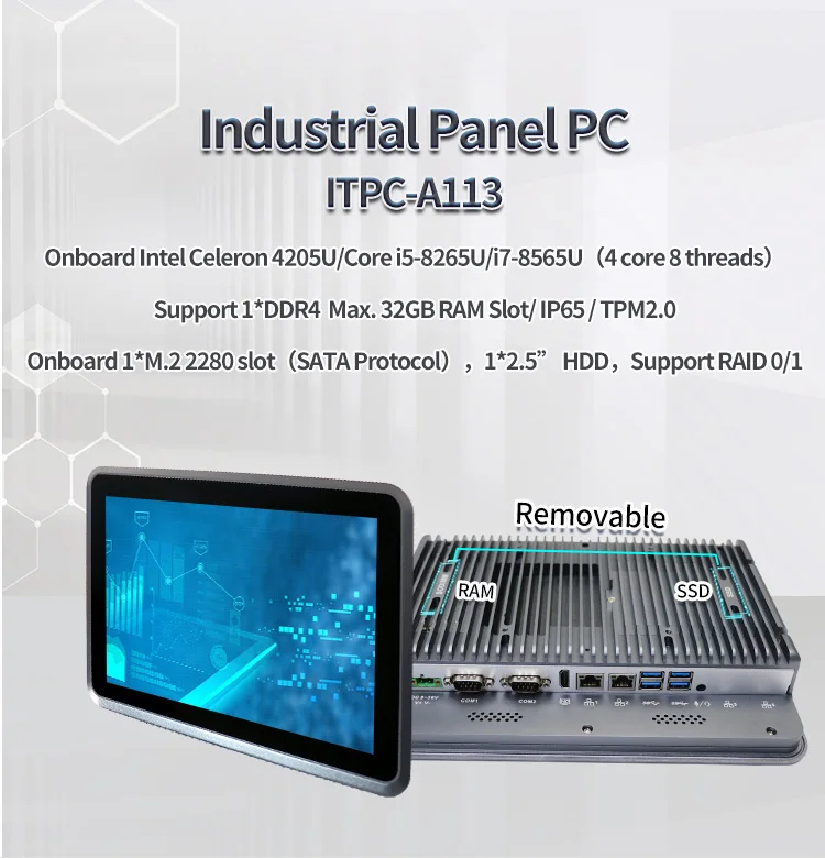 fanless industrial panel pc