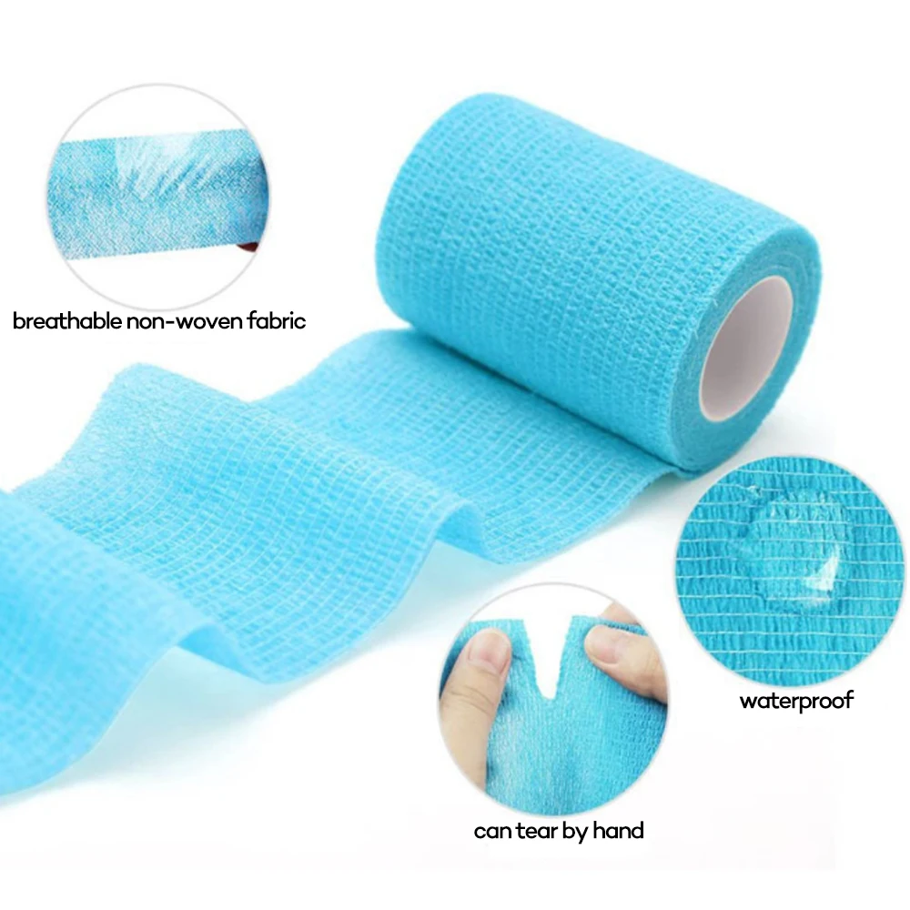 animal  pet elastic bandage printed cohesive self-adhesive high elastic bandage