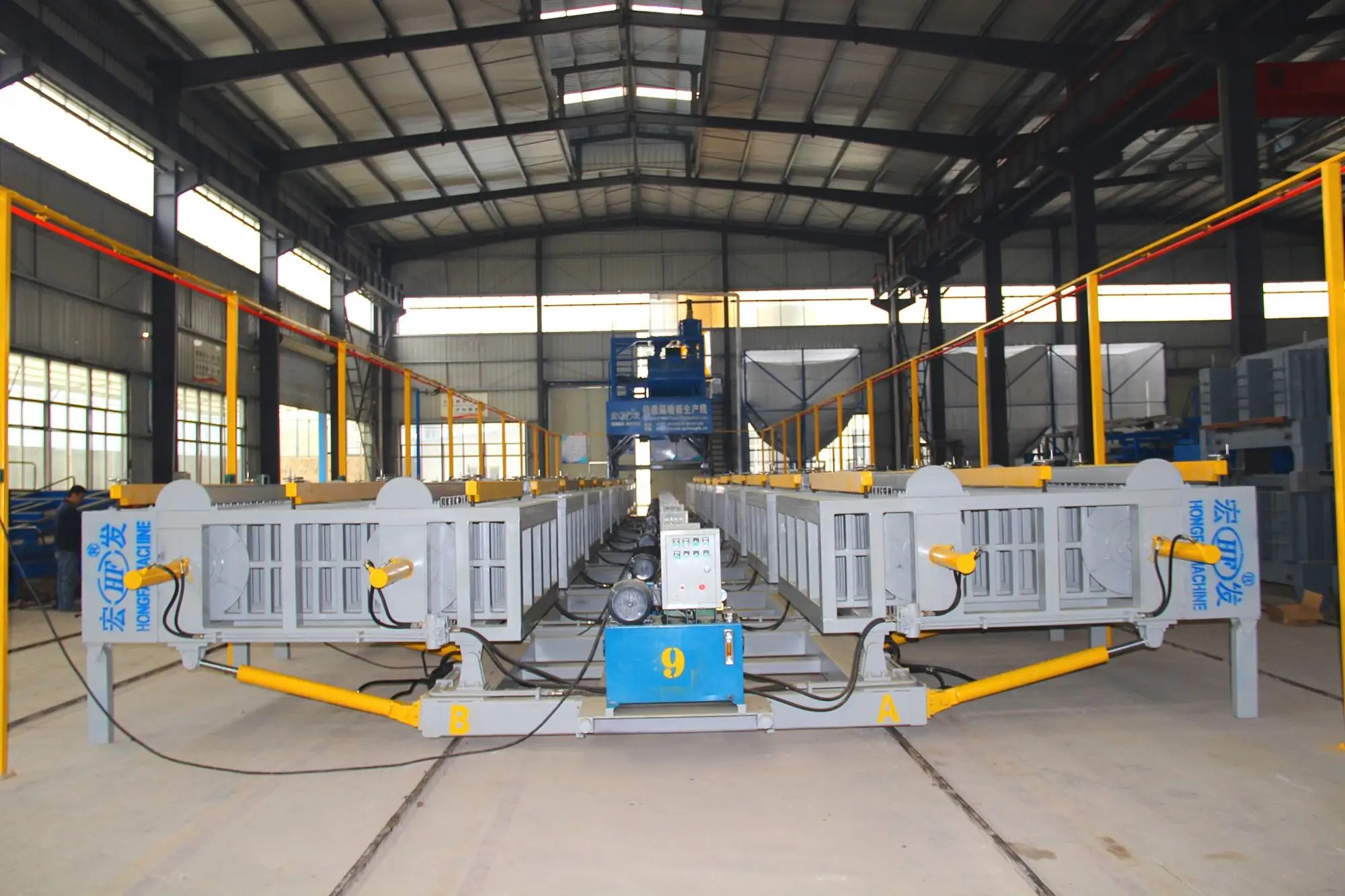 Automatic Silt Fence Machine Precast Concrete Fence Panels Concrete Mold for Fence Concrete Mold Walls Precast Wall