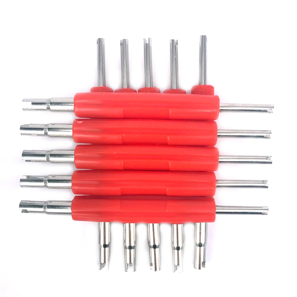 Kit 4 In 1 Per Rimozione Nucleo Valvola Pneumatici - Acciaio Inox, Universale Per Auto, Moto, Bici - 2