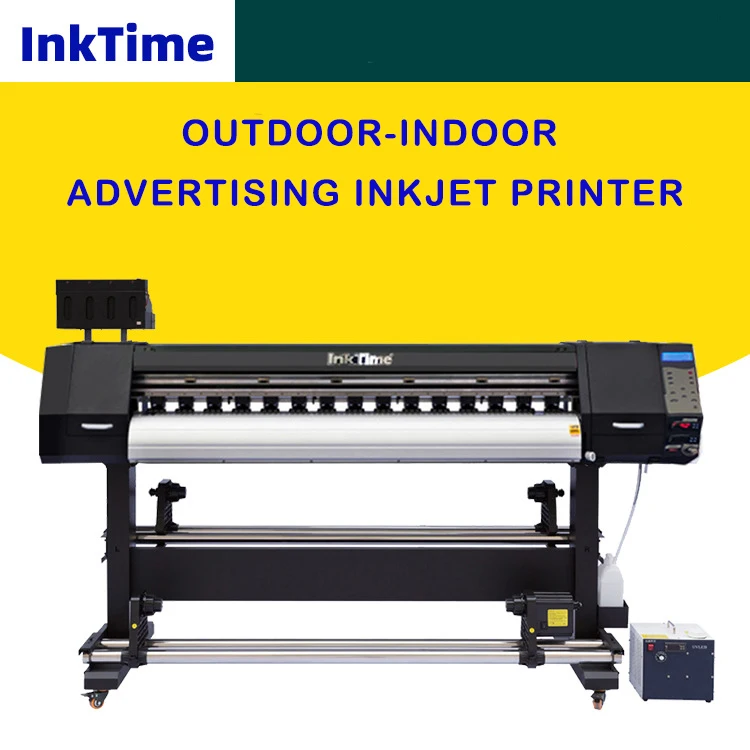 Industrial Digital Printing Wide Format Solvent Flex Banner Canvas Printer Inkjet Plotter