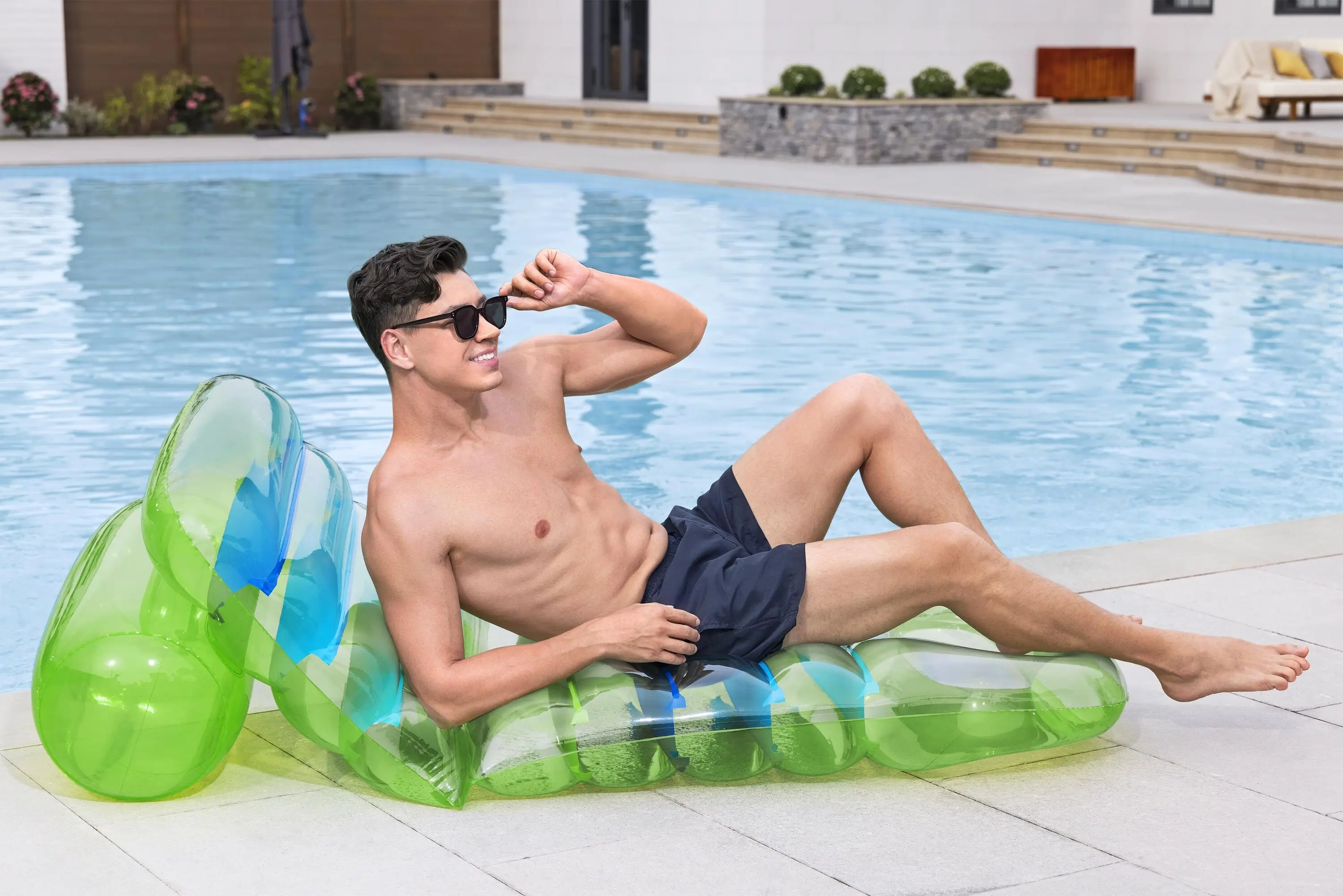 Bestway Lilo Air Mattress Inflatable Sea Pool Air Mattress Lilo