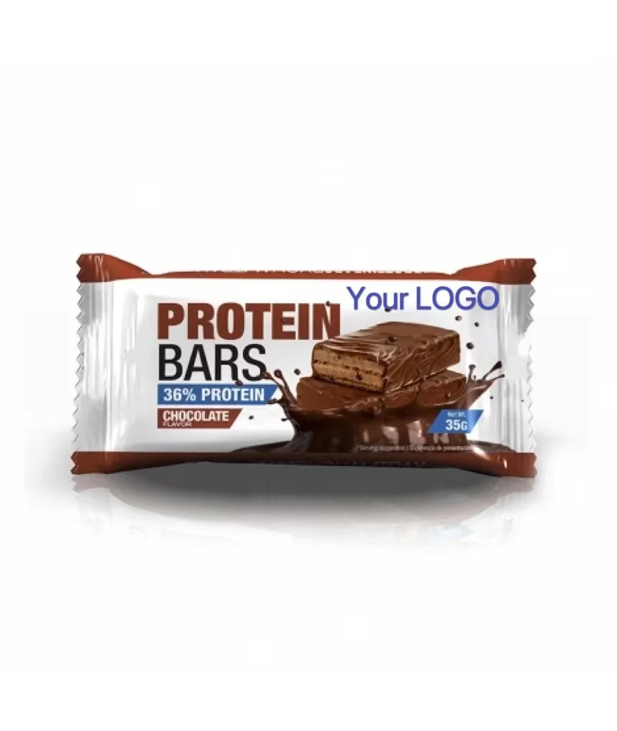 Whey Protein Bars Sweet Orange With Black Chocolate Healthy