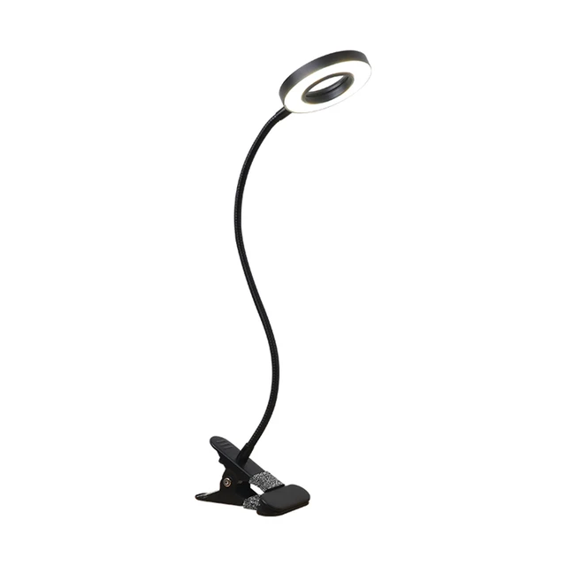 Simple Design USB Clip-on Table Lamp Creative Dimmable Table Lamp for Study Desk