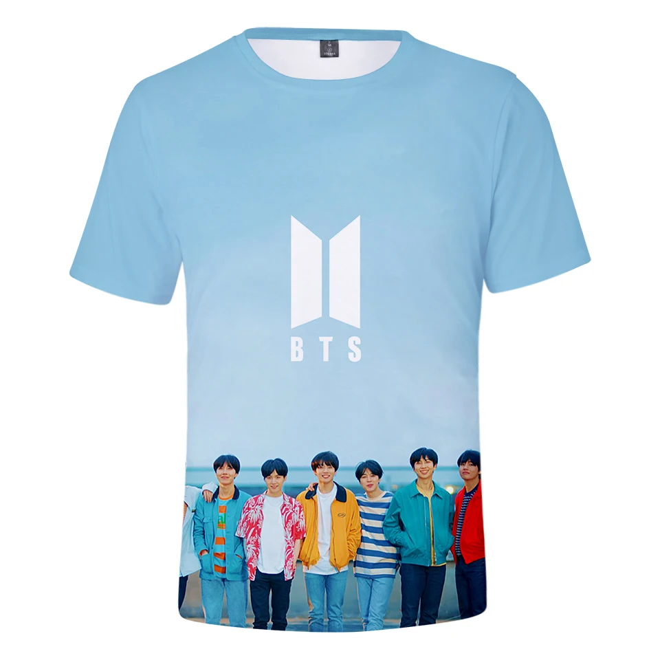 bts printed t shirt for girl