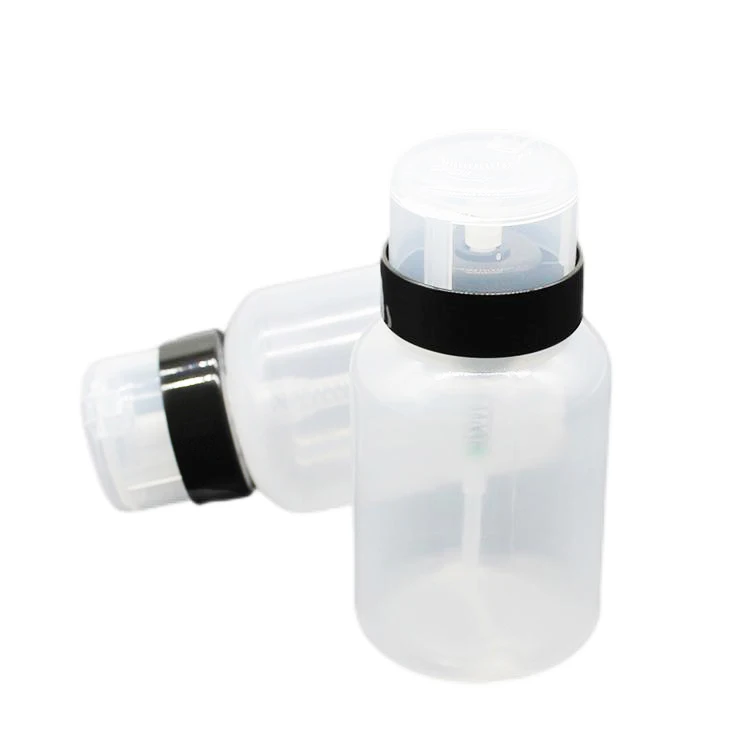 FTTH Fiber Optic Cleaning Tool Rotary Locked Plastic Alcohol Bottle Holder Empty 210ml Plastic Bottle for Liquid Alcohol