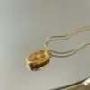 K331 Rose Necklace, Gold