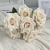 upgraded version-7-head embossed cappuccino bouquet-milk white