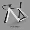 Pearl White Cut Black