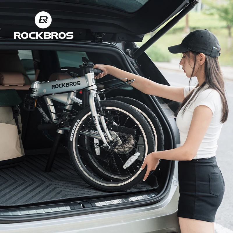 ROCKBROS 折りたたみ自転車 20インチ 8速シフト 男性女性通勤用