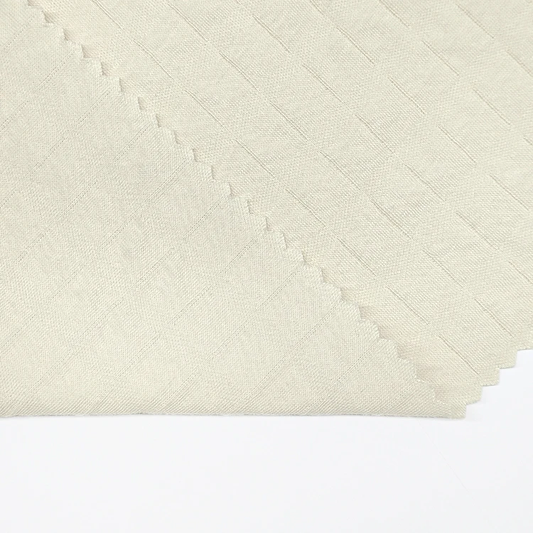 Factory Direct Sale Check Fabric 100% Cotton Material Knitted Jacquard Fabric for Clothing