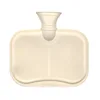 Bouteille d'eau chaude en caoutchouc plat