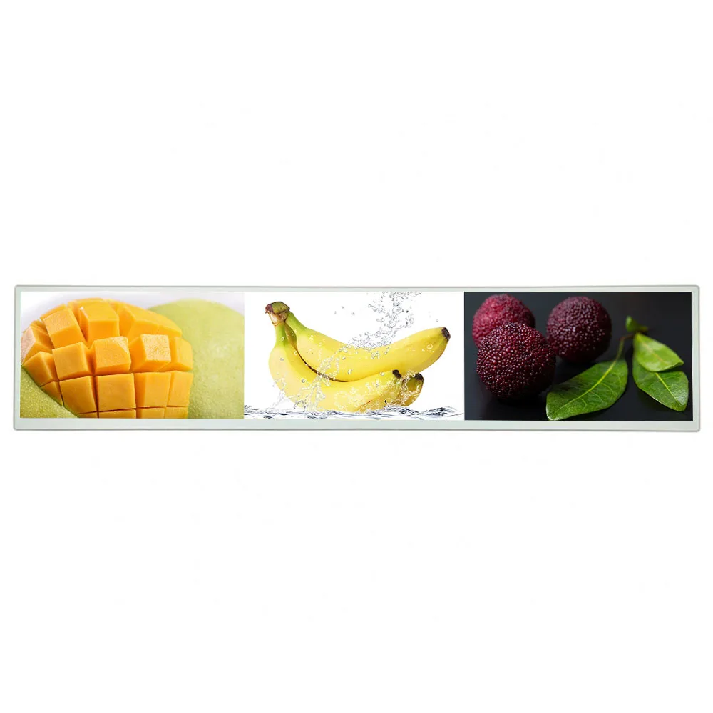 BOE Stretched Bar Lcd  Ultra Wide LCD 1920*360 DV240FBM-NB0 DV280FBM-NB1 DV190FBM-NB0 Stretched Bar Shelf Display