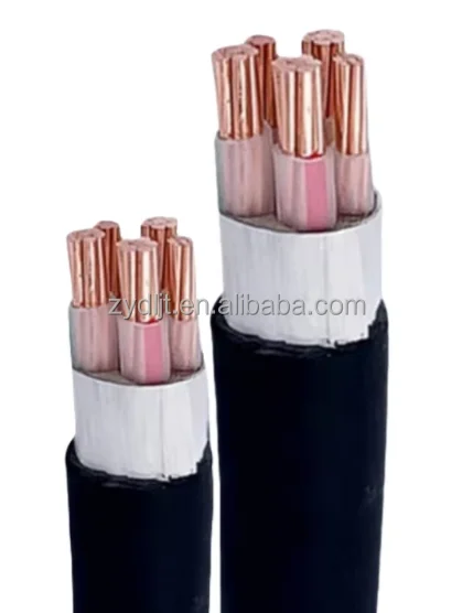 NYY/YJV Multi core copper core cross-linked polyethylene insulated polyvinyl chloride sheathed power cable
