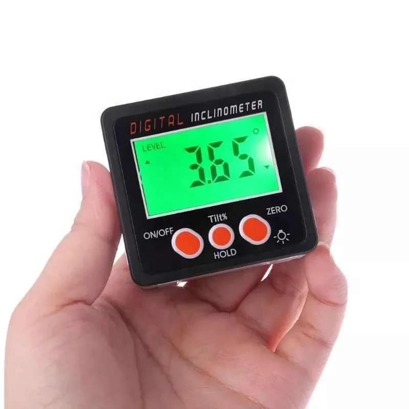 Digital Inclinometer Electronic Protractor Bevel Box Angle Gauge Meter Measuring 