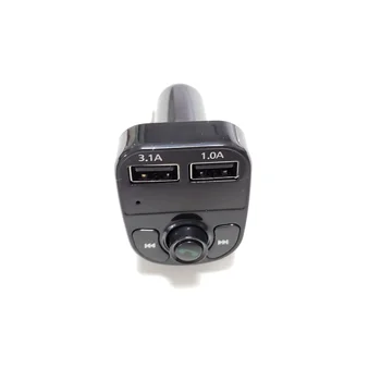 Alternative view of New X8 Led MP3 Player 3.1A Fast Charging Car Audio Kit Dual USB PD Wireless Quick Chargers Mobile FM Transmitter with Type c