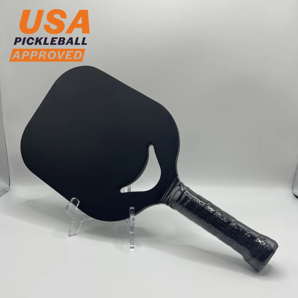 Professional F8berglass Rackets Carbon Fiber 18k Pickleball Paddle