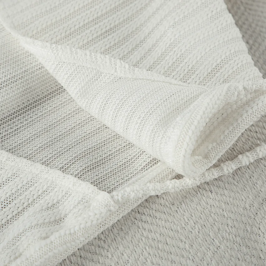 Autumn and Winter Jacquard Loose-fitting Comfortable Long Sleeve Pajamas, Two-piece Set for Cross-border Home Wear. — detail