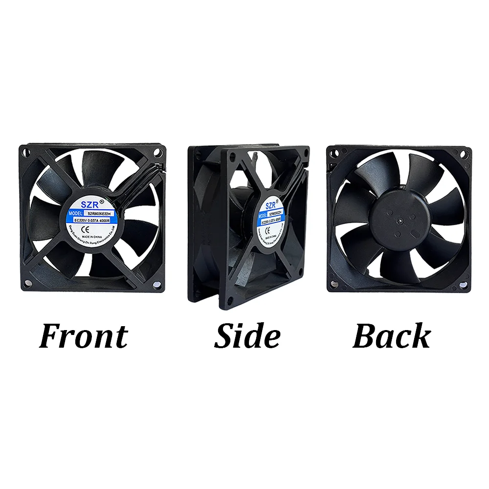 Industrial High-speed Plastic Radiator, 8025, Axial, Brushless - detail 14
