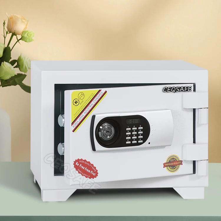 CEQSAFE High Security Digital Lock Home Safe Deposit Box 2 Hour Fireproof Safe