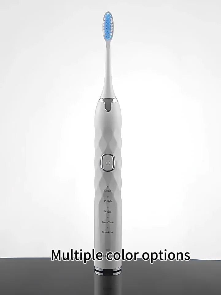 5 Modes Electric Toothbrush Travel Rechargeable Power Toothbrush With ...