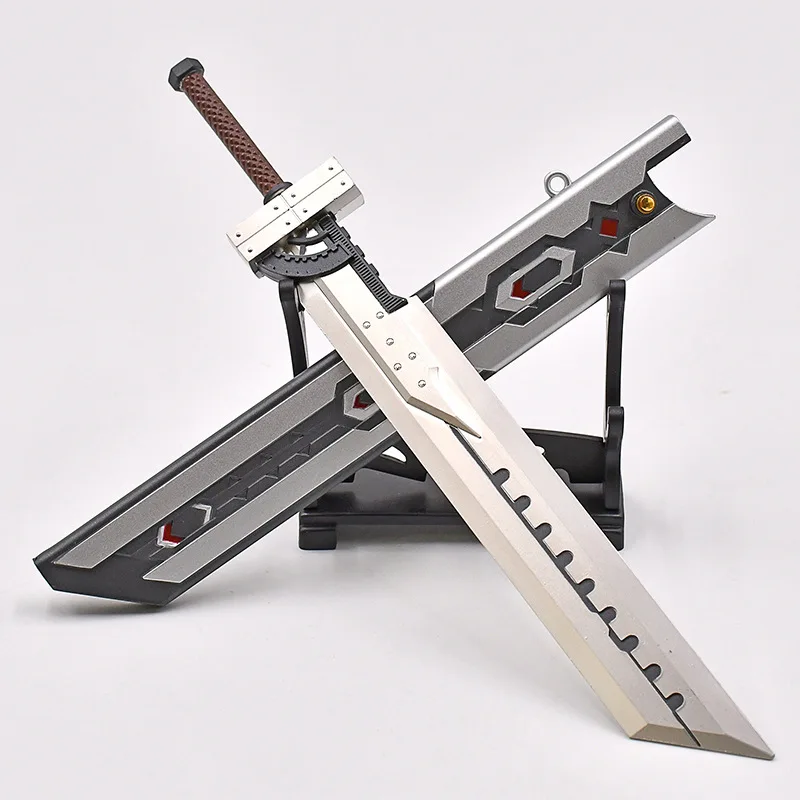 Final Fantasy VII Cloud's Fenrir Sixfold Blade Keychain