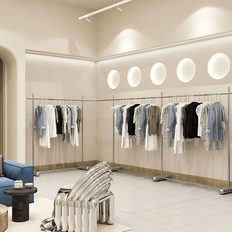 Kainice Clothing Store Interior Design Garment Rack Factory Manufacture ...