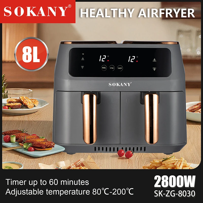 8048sokany Best-selling Air Fryer 8l Large Capacity High Power Air Fryers -  Buy Best-selling Air Fryer,7-l Large Capacity High Power Air Fryers,Sokany