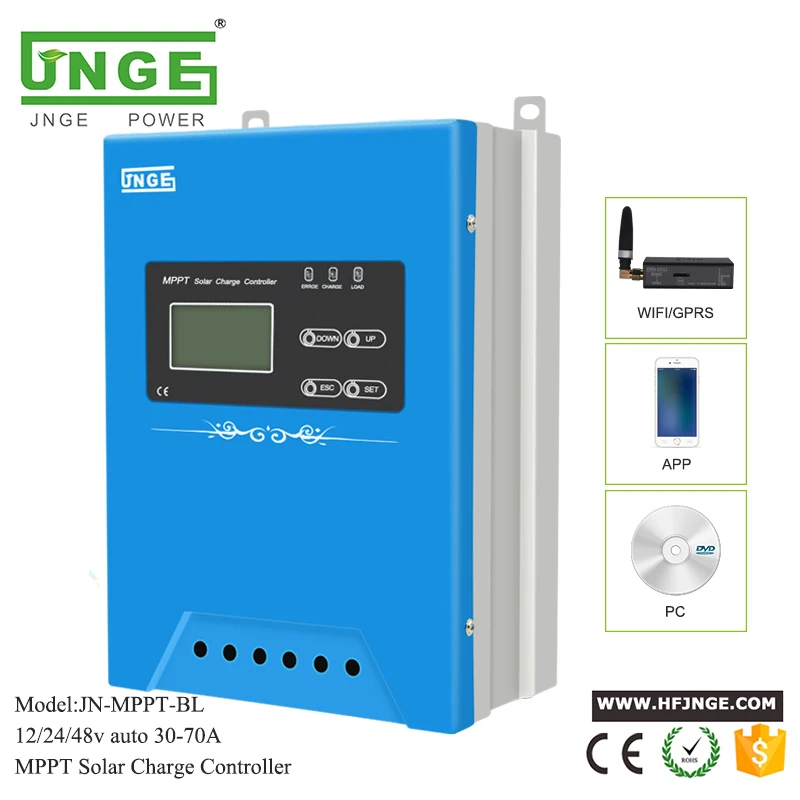 40A 50A MPPT Solar Charge Controller 60A