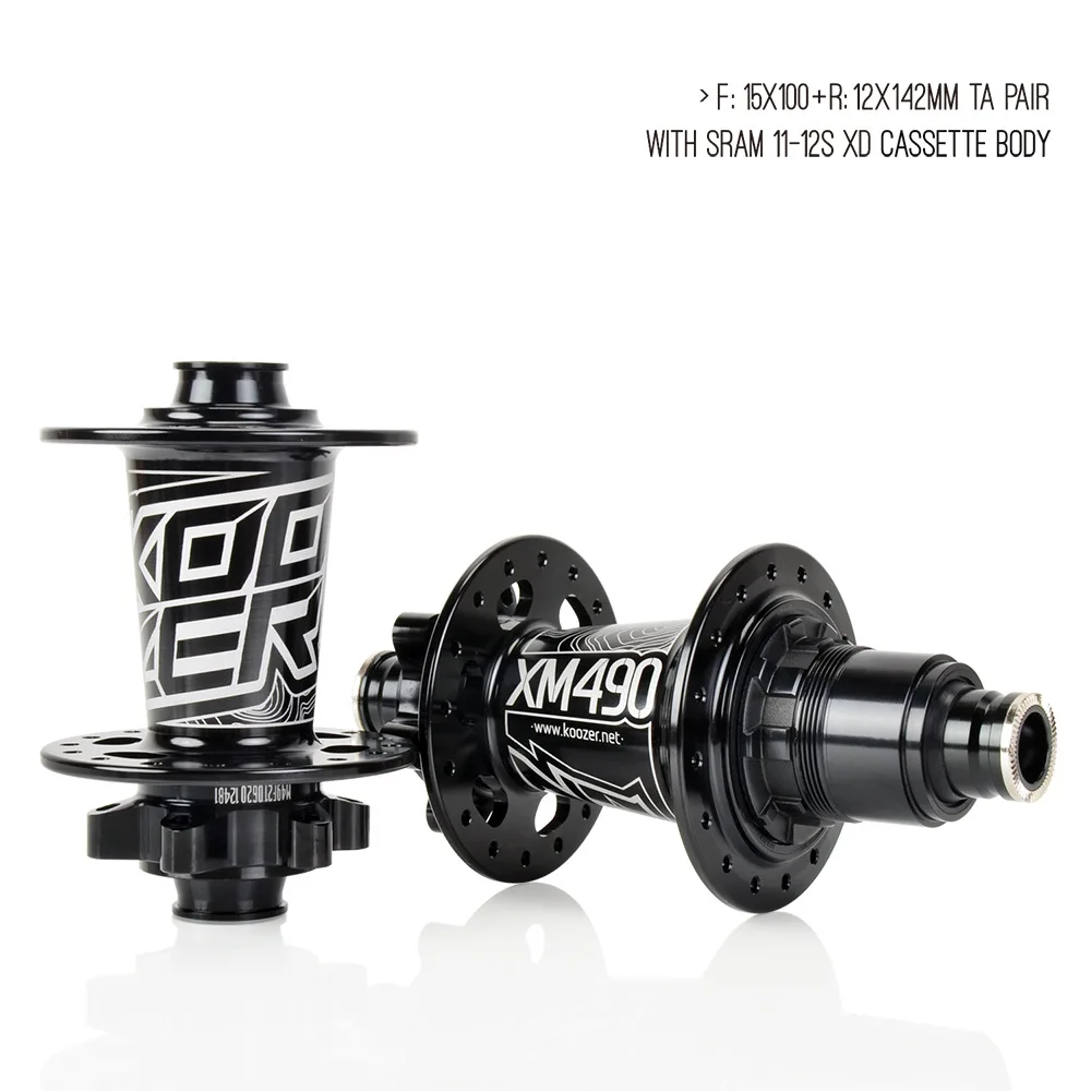 KOOZER XM490 ハブ New Koozer XM490 Hubs Sealed 4 Bearing MTB Mountain Bike Hub Rear