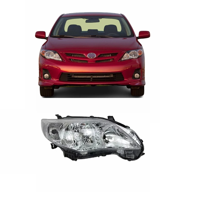 car body front lantern headlights headlamp for TOYOTA corolla 2010 2011 2012 2013 middle east