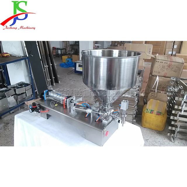 Большая емкость, полуавтоматическая машина для наполнения пастой