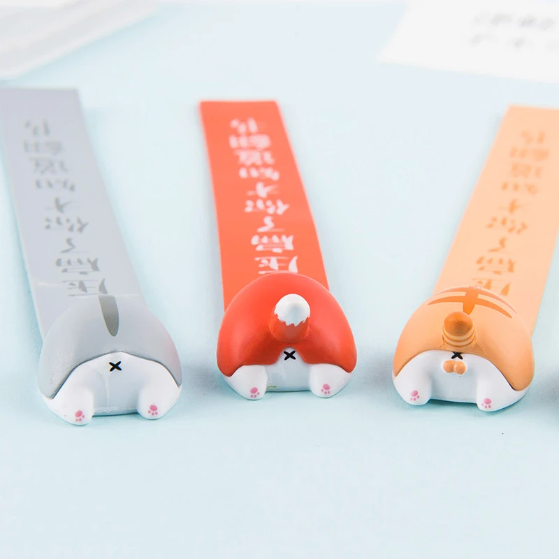 Dog Cat Cartoon Animal Style School Supplies Ass Bookmarks Book Markers 