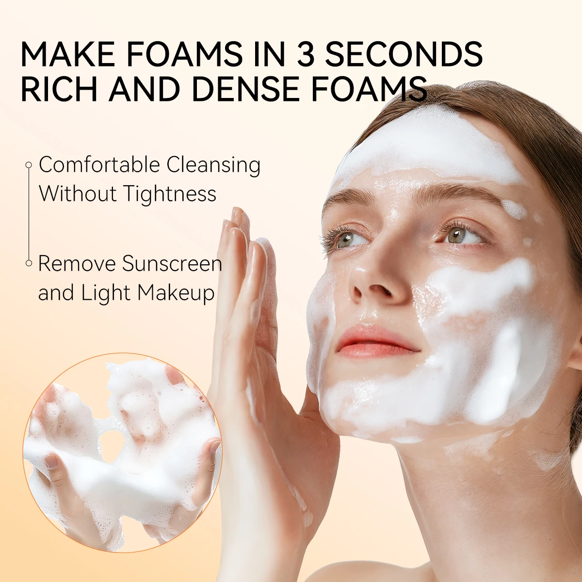 Lanbena New Arrival Vegan VC Face Wash with Aloe Vera Facial Cleanser Moisturizing  Lightening Cleanser