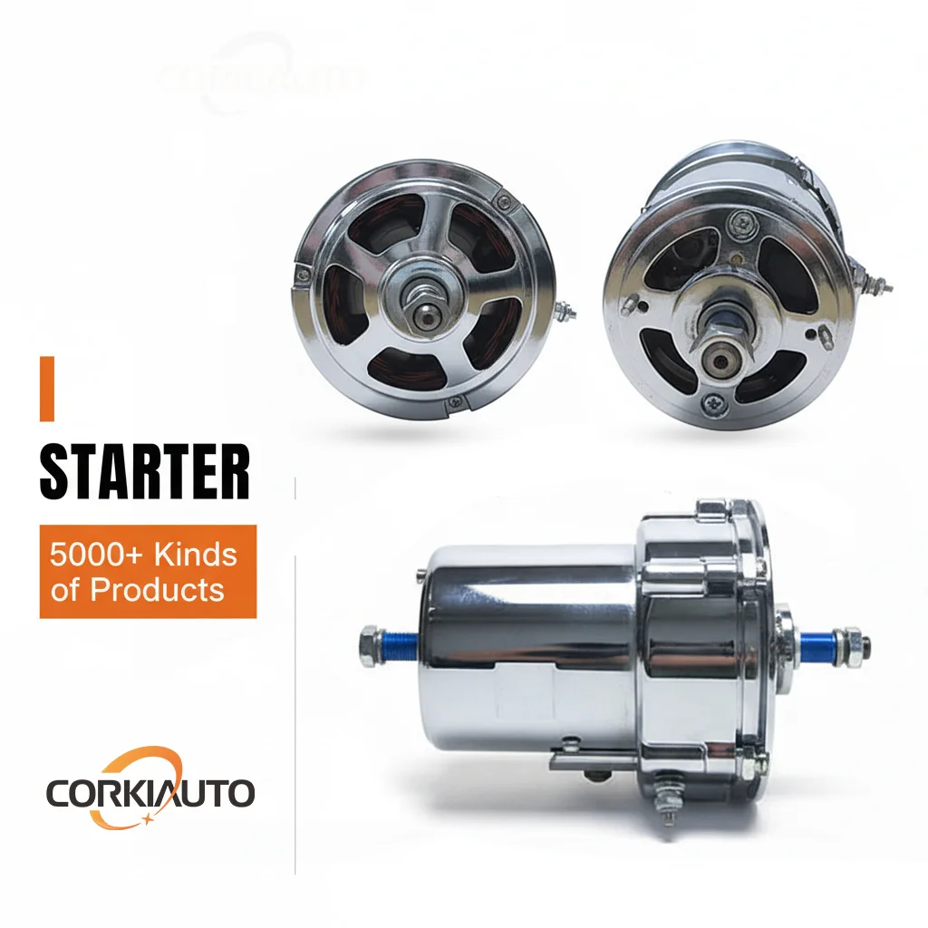 New 14V 75A Alternator for VW Beetle 043903023C/B with Chromeplate