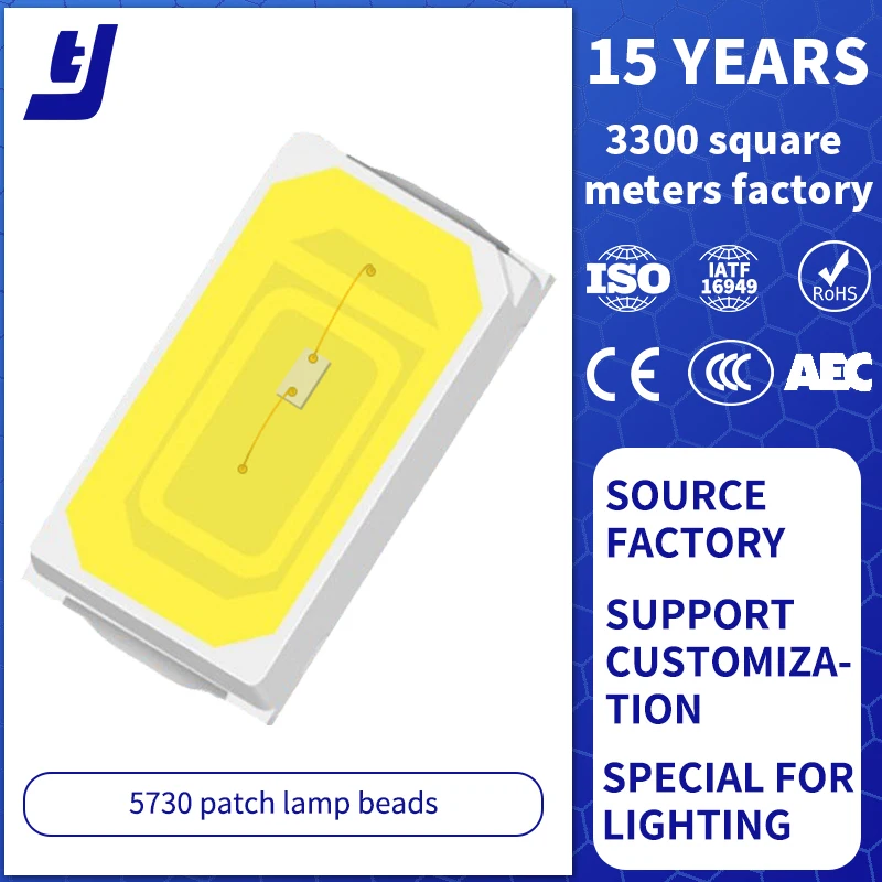 New Designed Light Emitting Diode Epistar Chip 5730 Apa Strip Specification Smd Led for Focos Leds