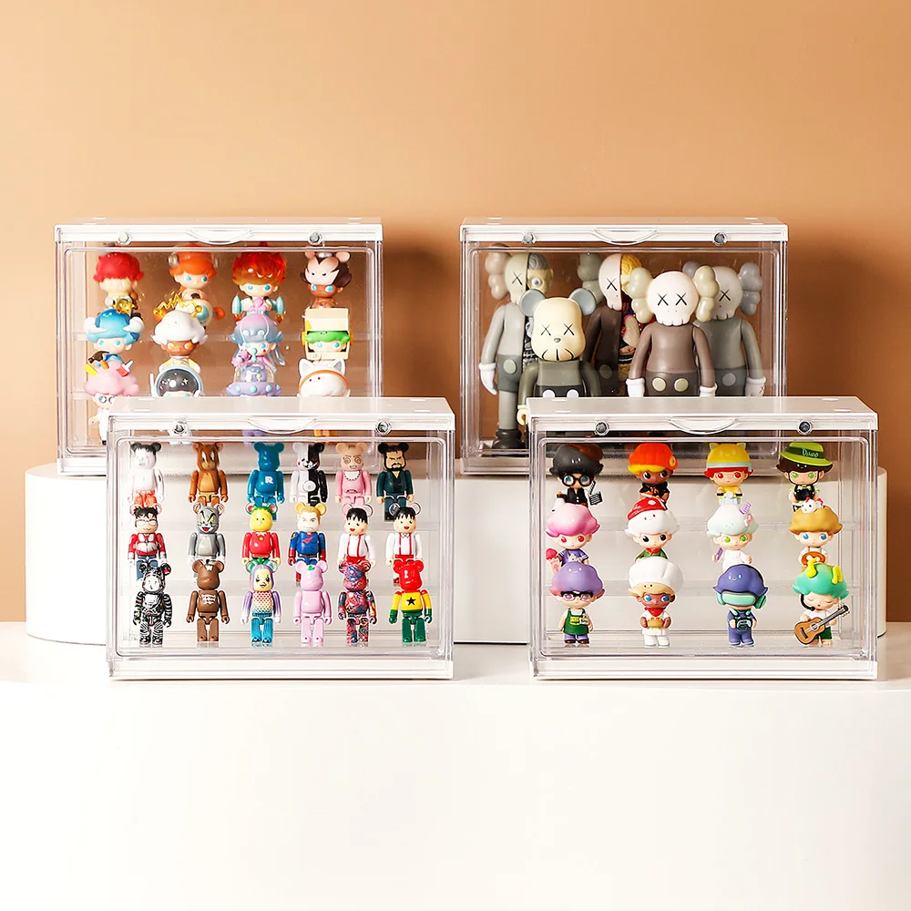 Funko Pop Expositor Vitrina Acrílica NIUBEE Para Figuras - 2 Unidades, Transparente, Con Puerta Magnética - Para Funko Pop Y Coleccionables Protección Imanes Funko Pop Expositor Vitrina Acrílica NIUBEE Para Figuras - 2 Unidades, Transparente, Con Puerta Magnética - Para Funko Pop Y Coleccionables Protección Imanes