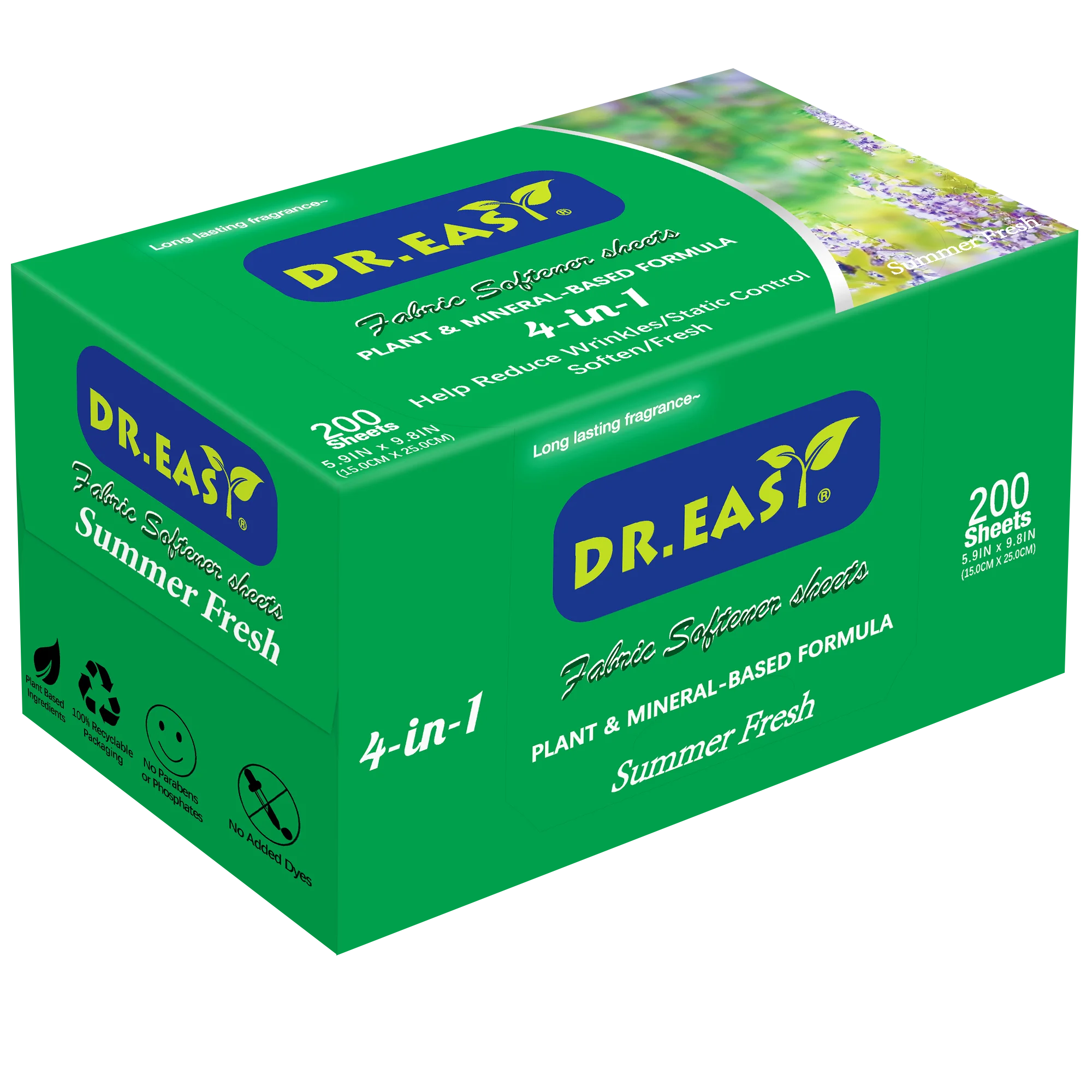 Factory Customizable Laundry Dryer Sheets Fabric Softener Dryer Sheet