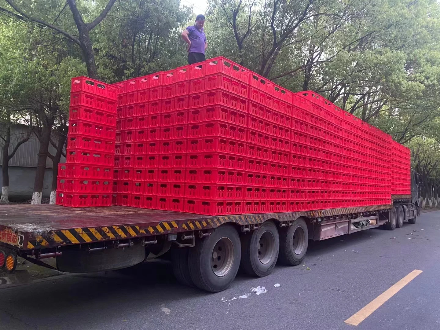 Forklift Pallet Warehouse Racking Transport Packaging Plastic Pallets