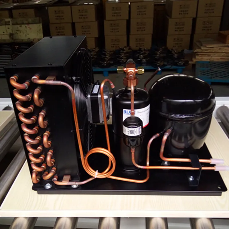 R134 Embraco Ac Condensing Unit  Refrigeration Compressor Small Condensing Units