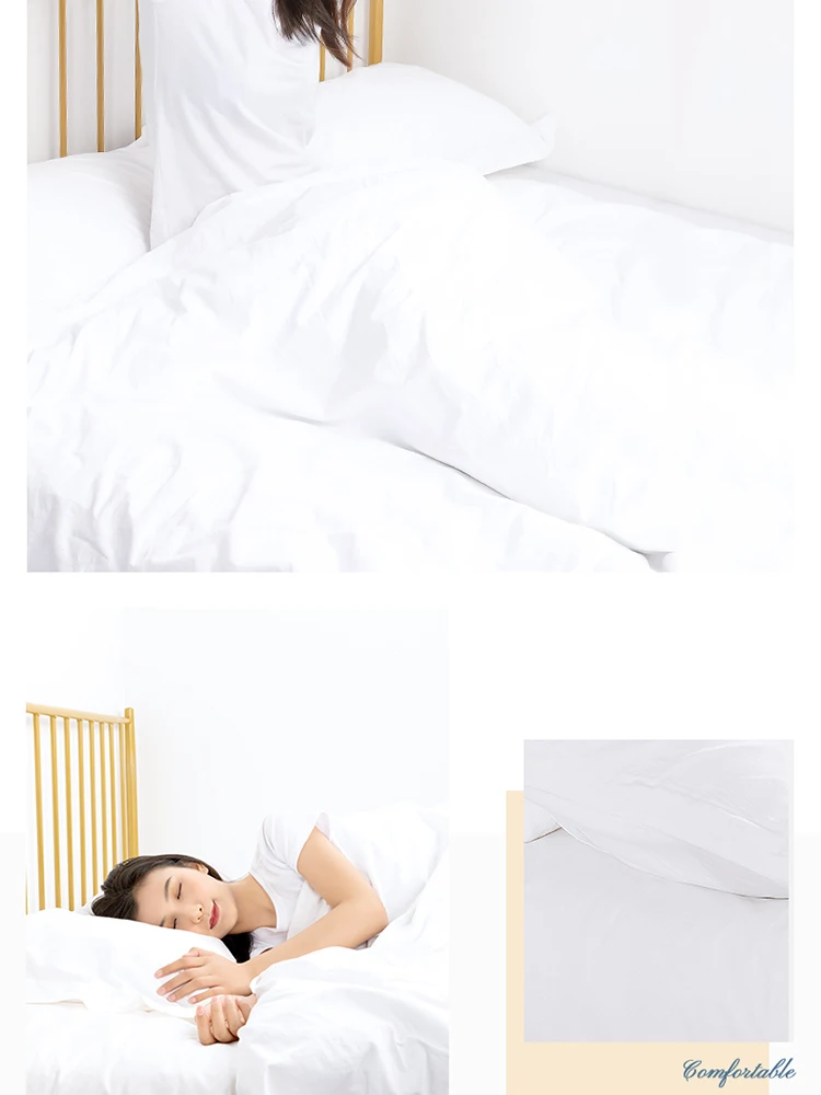 Portable Individual Package Travel Disposable Bedding Set Clean Thick