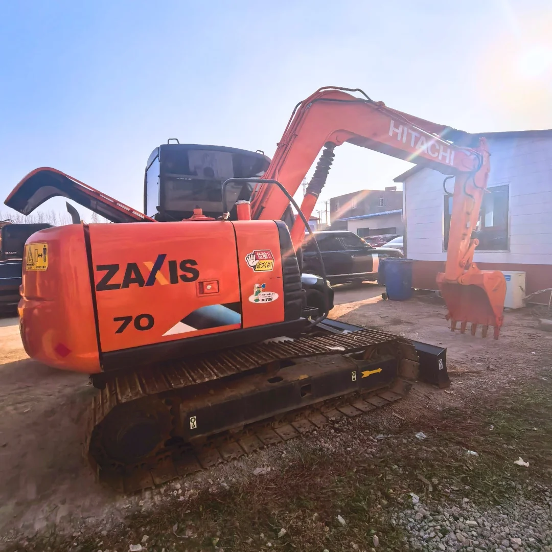 Low Price Hitachi 7 Ton Excavator ZX70 Hydraulic Excavator Crawler