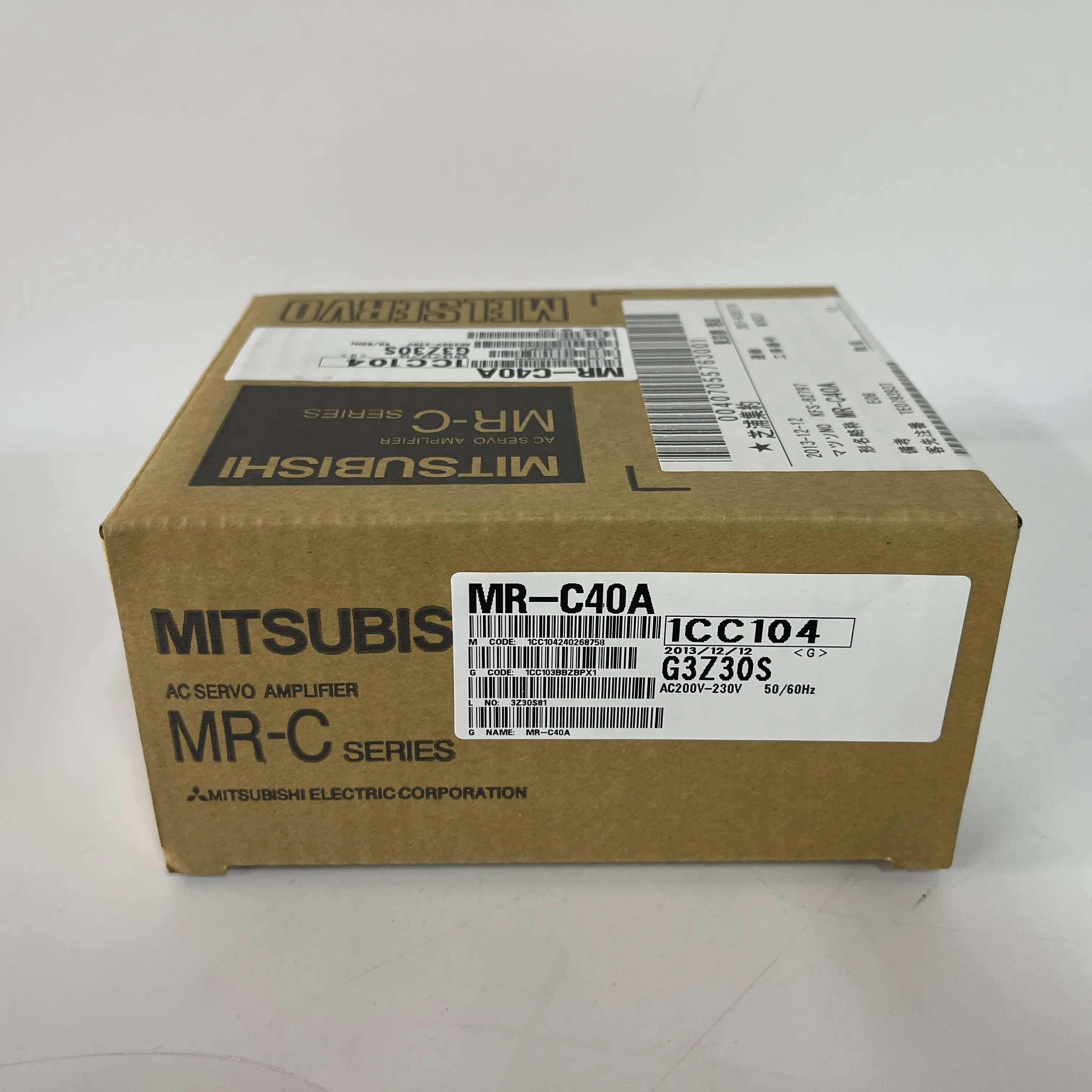 MITSUBISHI AC Servo Amplifier MR-C Series MR-C40A MITSUBISHI AC Servo Amplifier MR-C Series MR-C40A