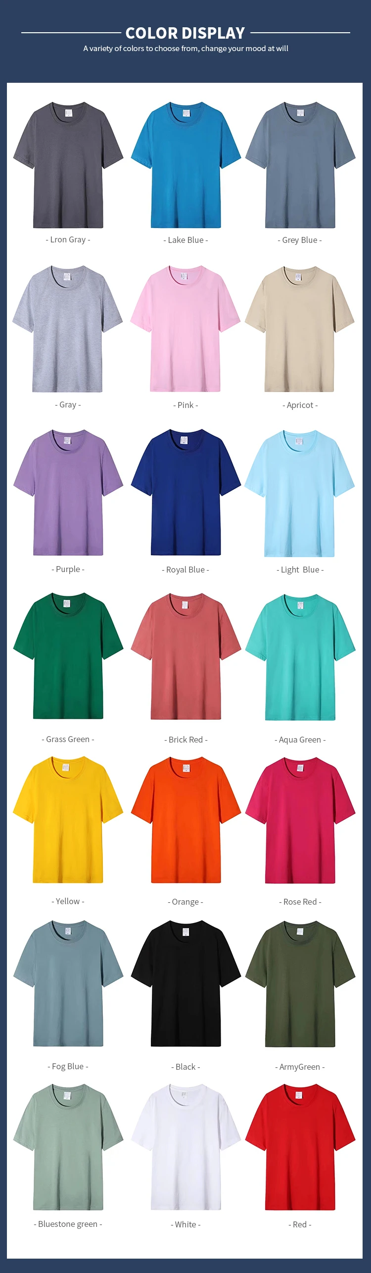Wholesale Blank T Shirts - Custom Printing for Men & Women