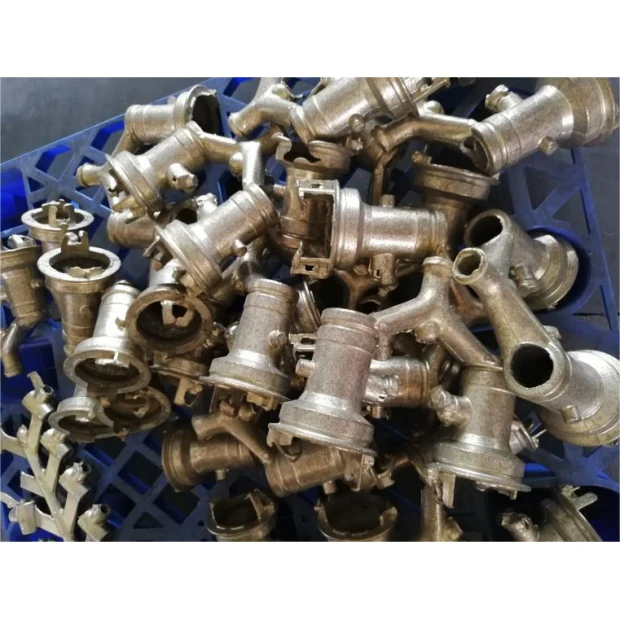 Two Station Servo Synchronous Flipping Automatic Spoon Cleaning Robotic Die Casting Machine for Brass Workpieces