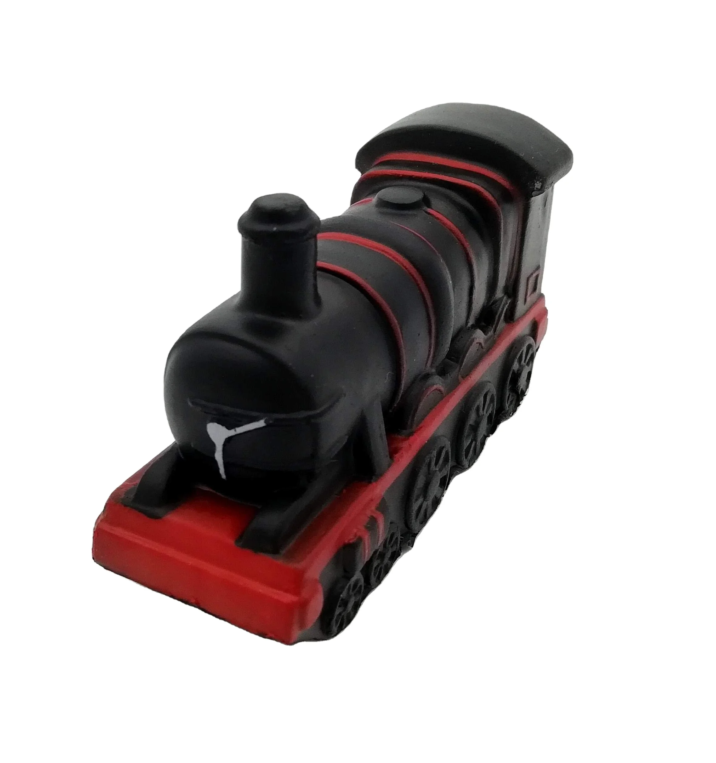 Custom Logo PU Choochoo Train Subway Stress Reliever Anti Stress Subway Choochoo Train High Speed Train Stress Ball