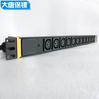 19 inch 12 way SPD module C13 PDU industrial socket rack socket 1U high customizable